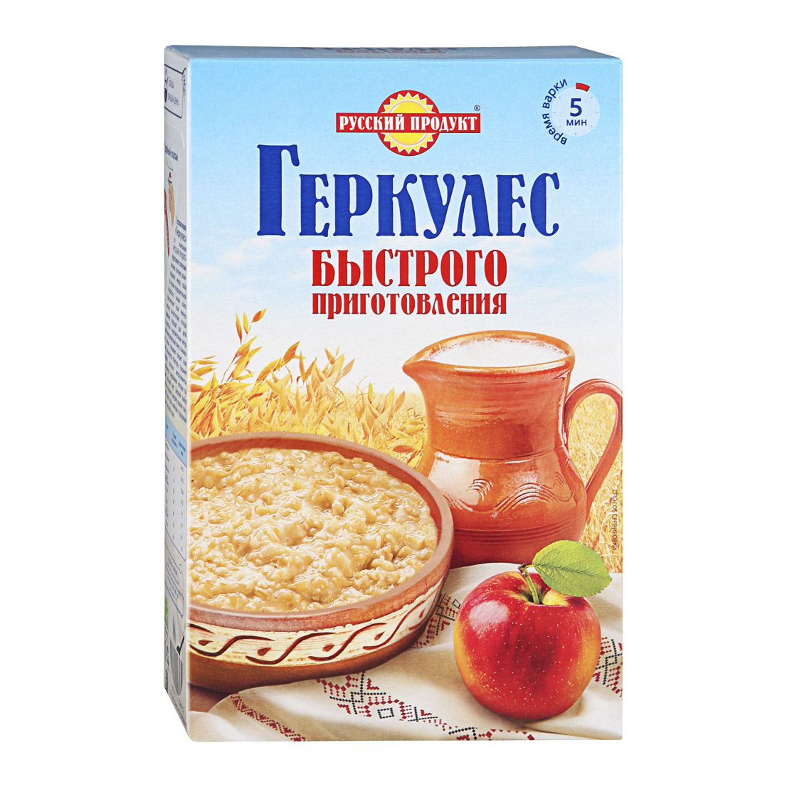 Геркулес 350гр Русский Продукт б/п овсяный | Торговый Дом БЗПП